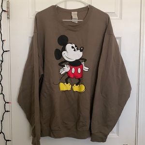 Disneys Mickey Mouse Pullover Sweater